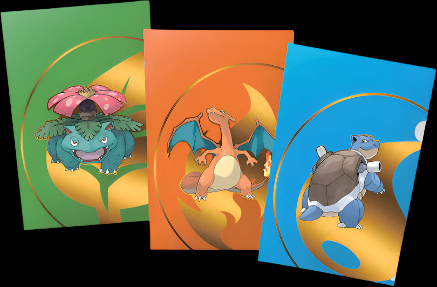 Tournament Folios 3-Pack: Charizard, Blastoise, Venusaur