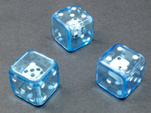 19mm Double Dice Blue/white