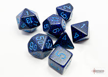 Speckled Cobalt Polyhedral 7-Dice Set