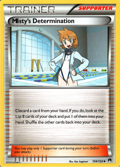 Misty's Determination