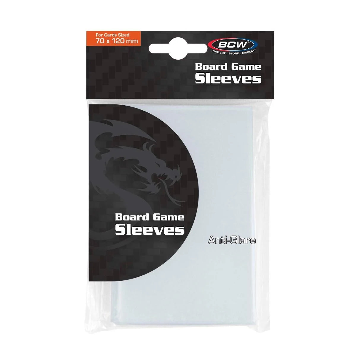 BCW: Anti-Glare Board Game Sleeves - Tarot (70mm x 120mm)