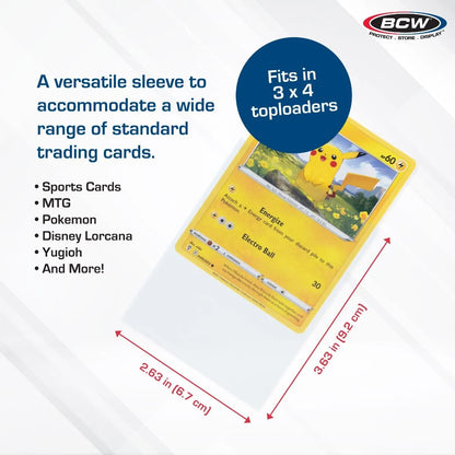 BCW Standard Card Sleeves