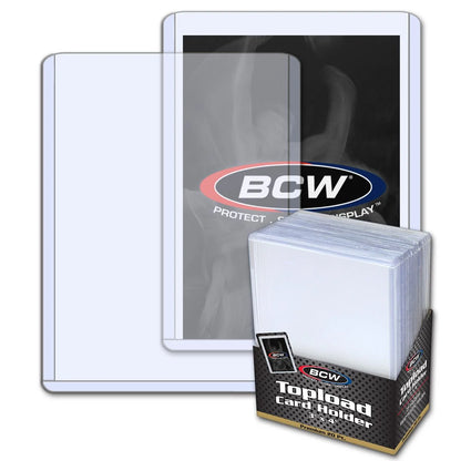 BCW: 3x4 Topload Card Holder - Premium