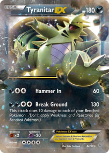 Tyranitar EX - #42/98