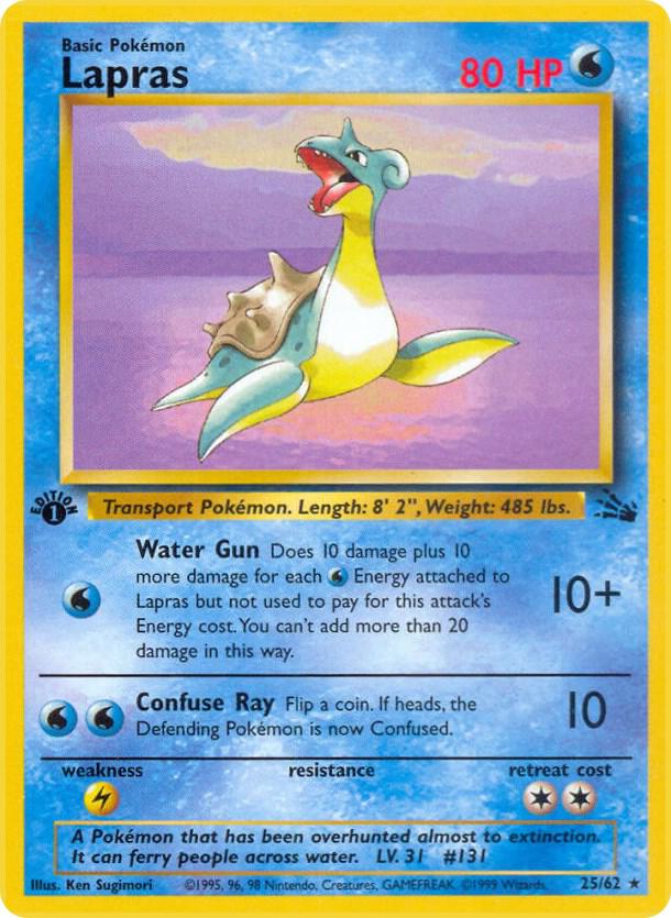 Lapras (25) - #25/62
