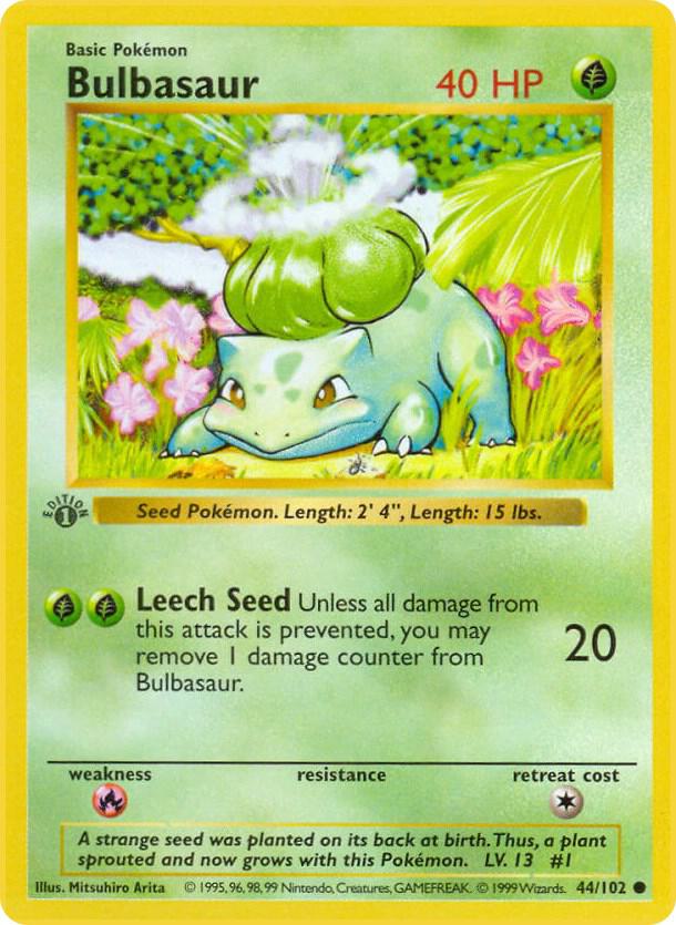 Bulbasaur - #044/102