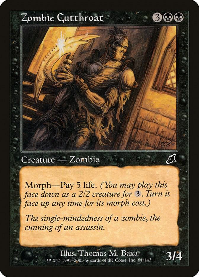Zombie Cutthroat - #81