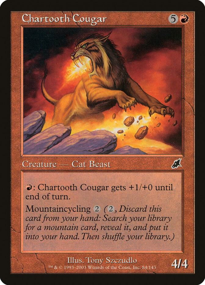 Chartooth Cougar - #84