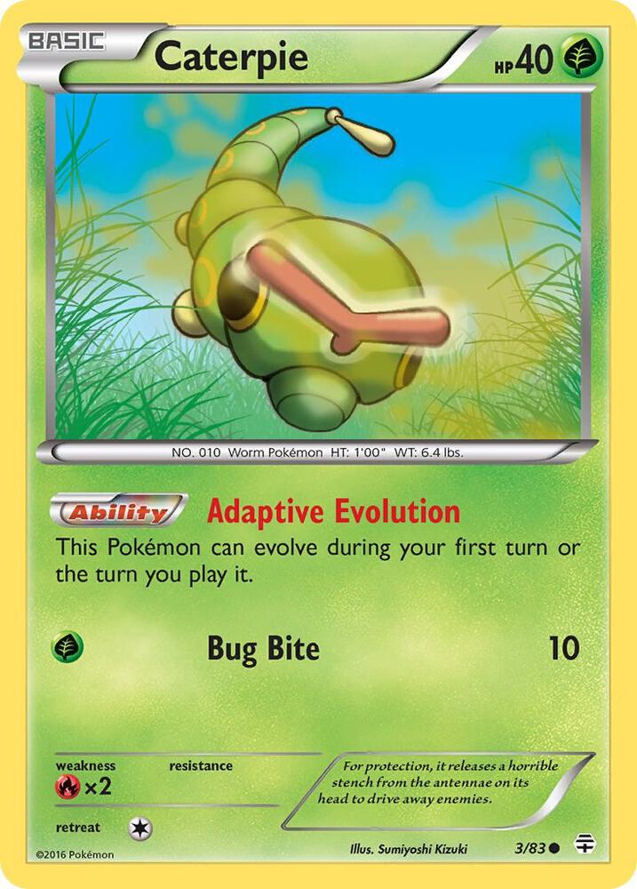 Caterpie - #3/83