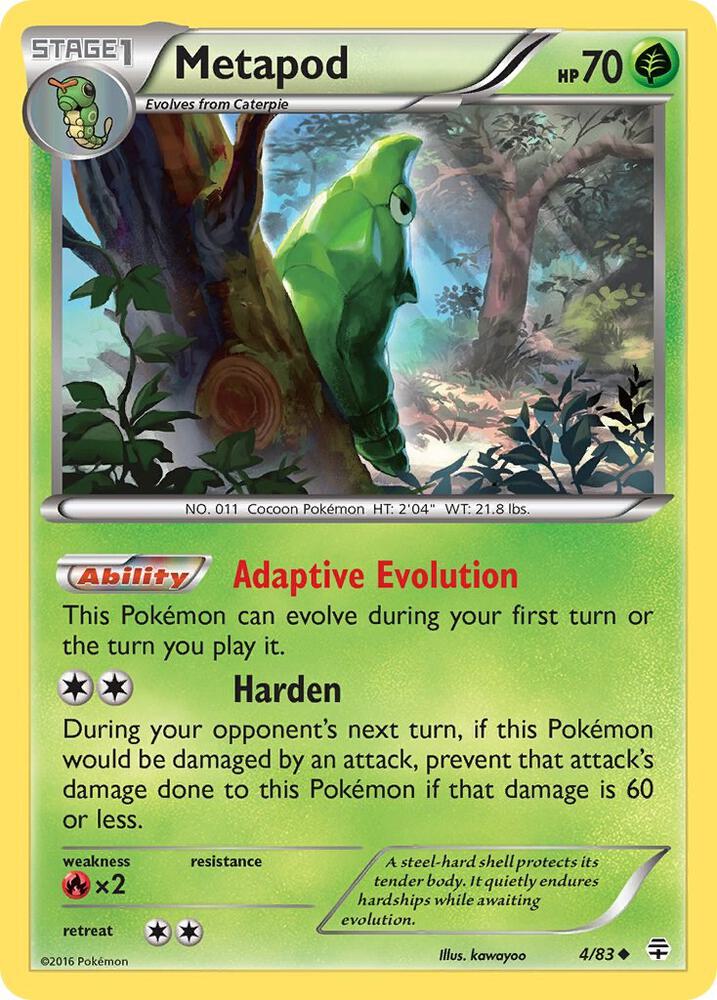 Metapod - #4/83