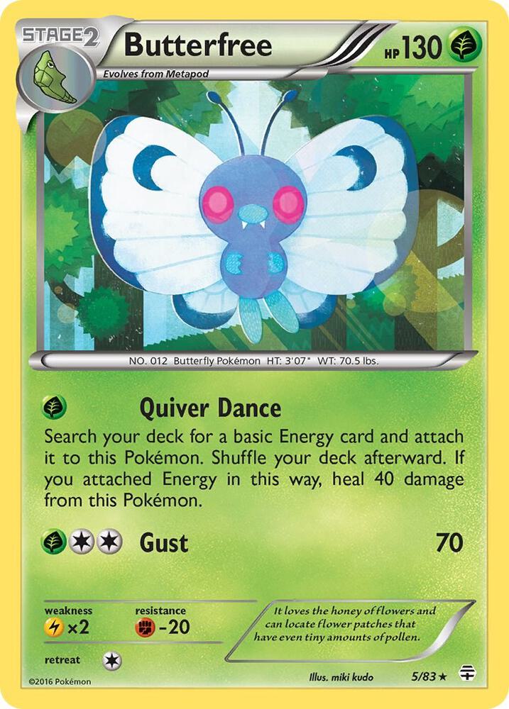 Butterfree - #5/83