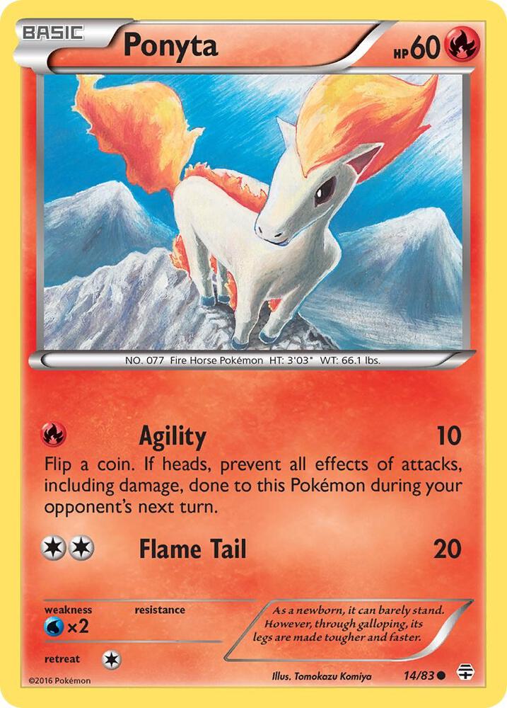 Ponyta - #14/83