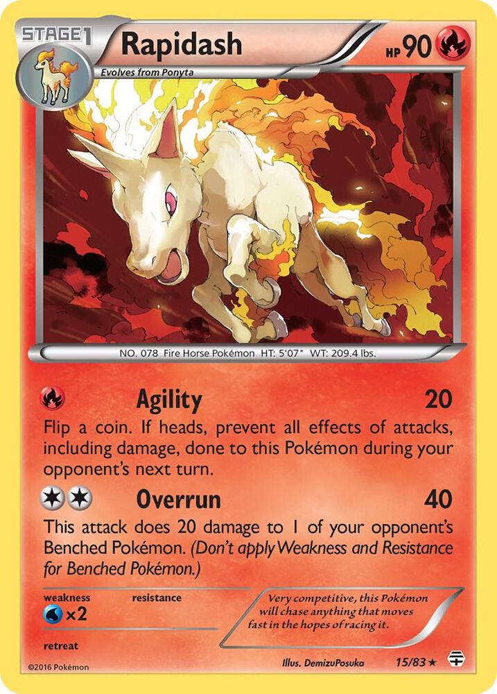 Rapidash - #15/83