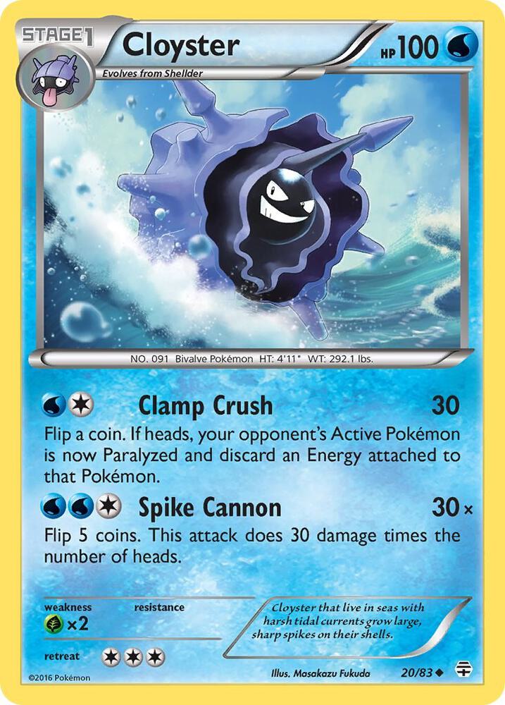 Cloyster - #20/83