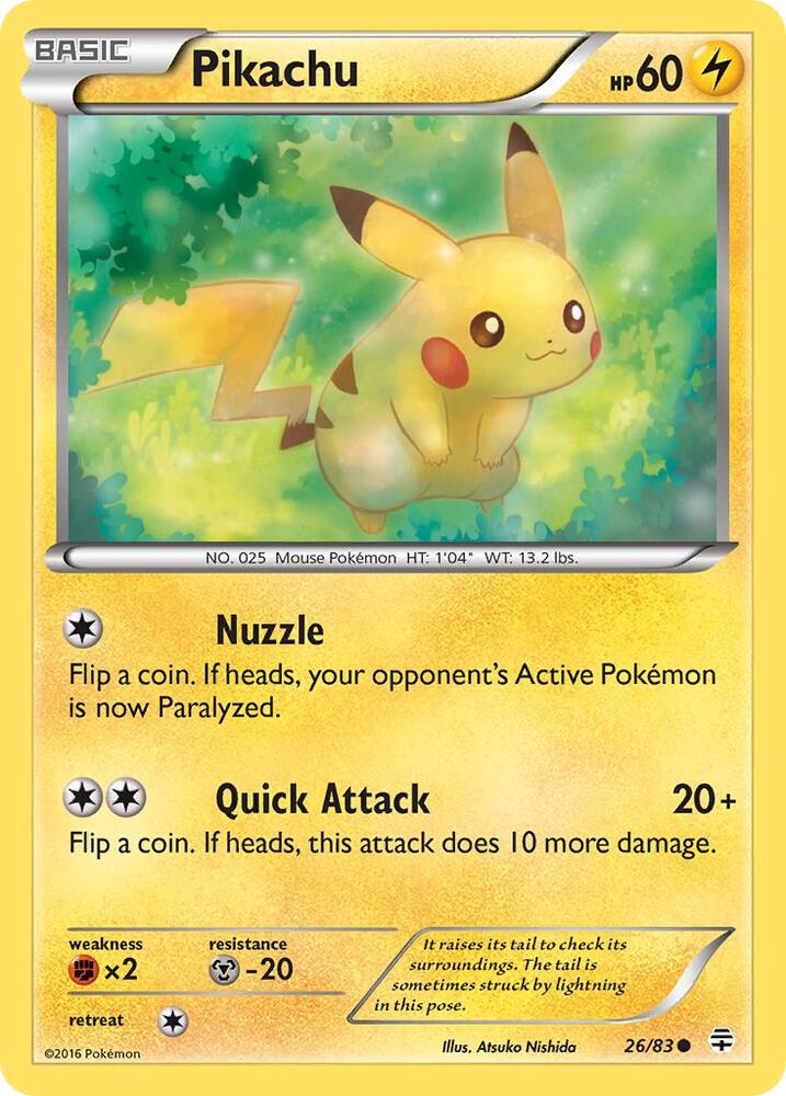 Pikachu - #26/83