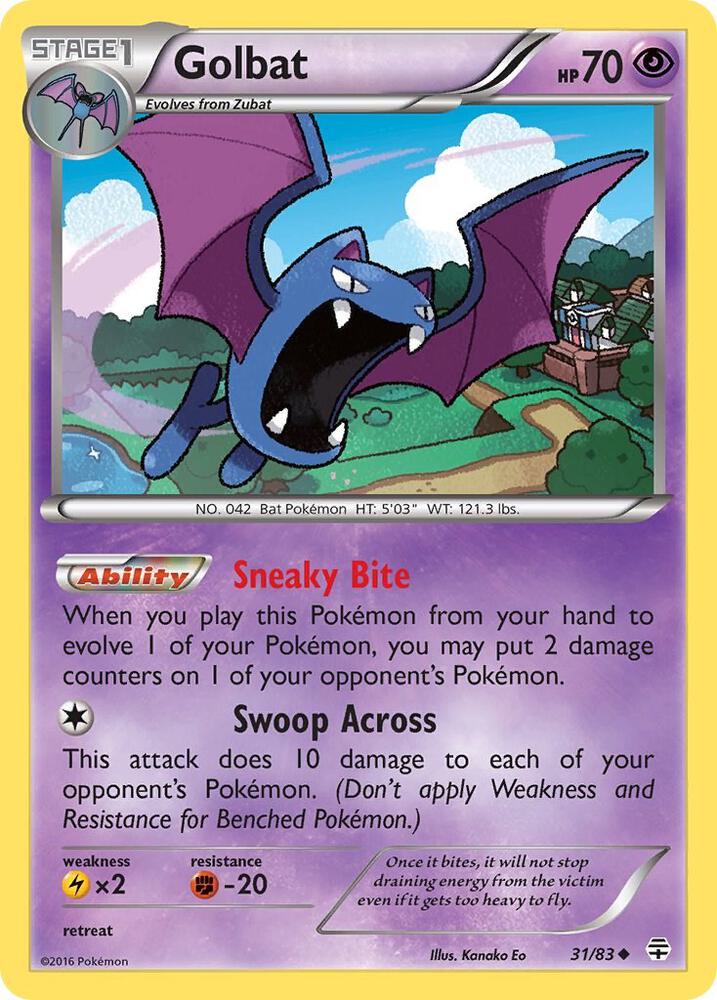 Golbat - #31/83