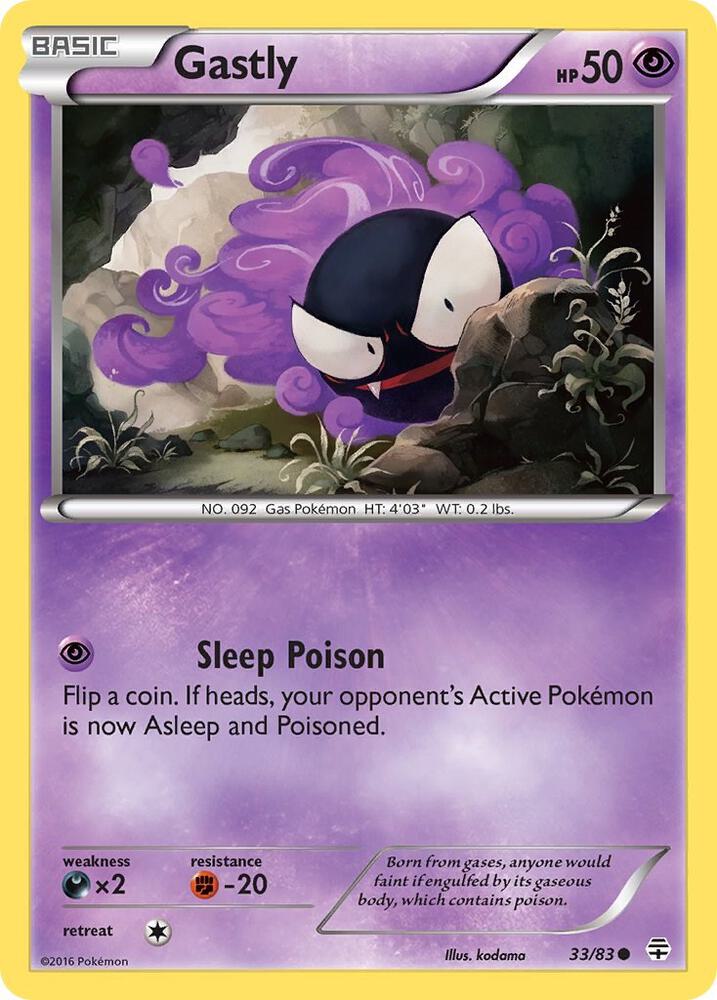 Gastly - #33/83