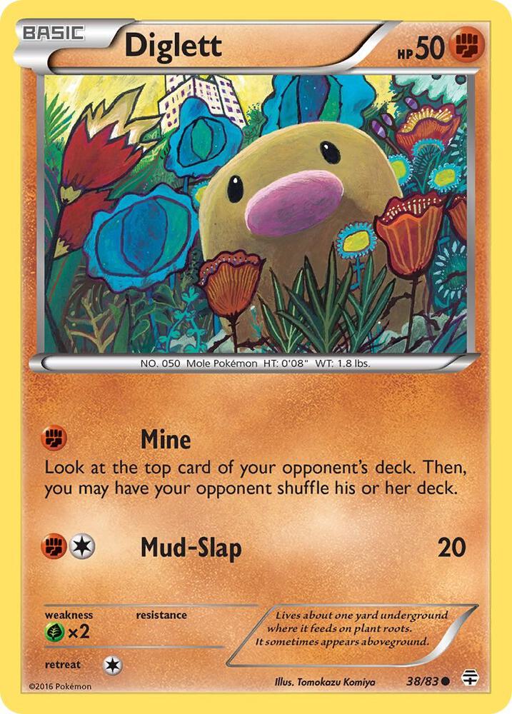 Diglett - #38/83