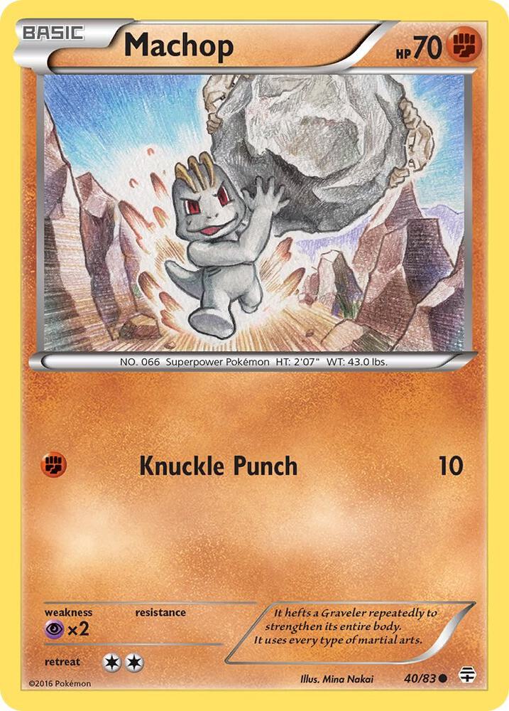 Machop - #40/83