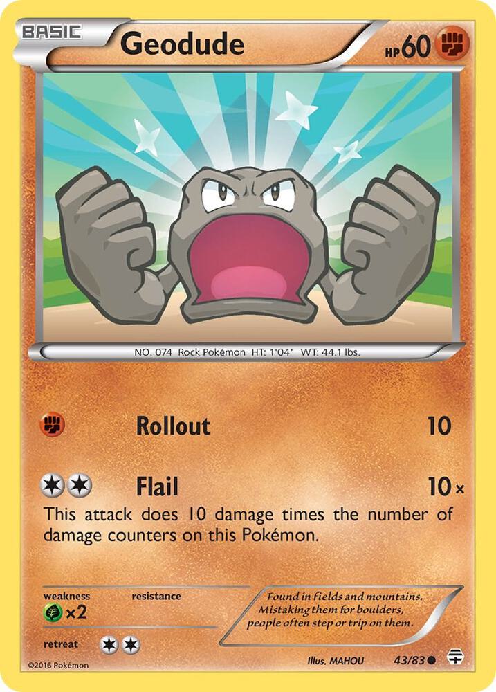 Geodude - #43/83