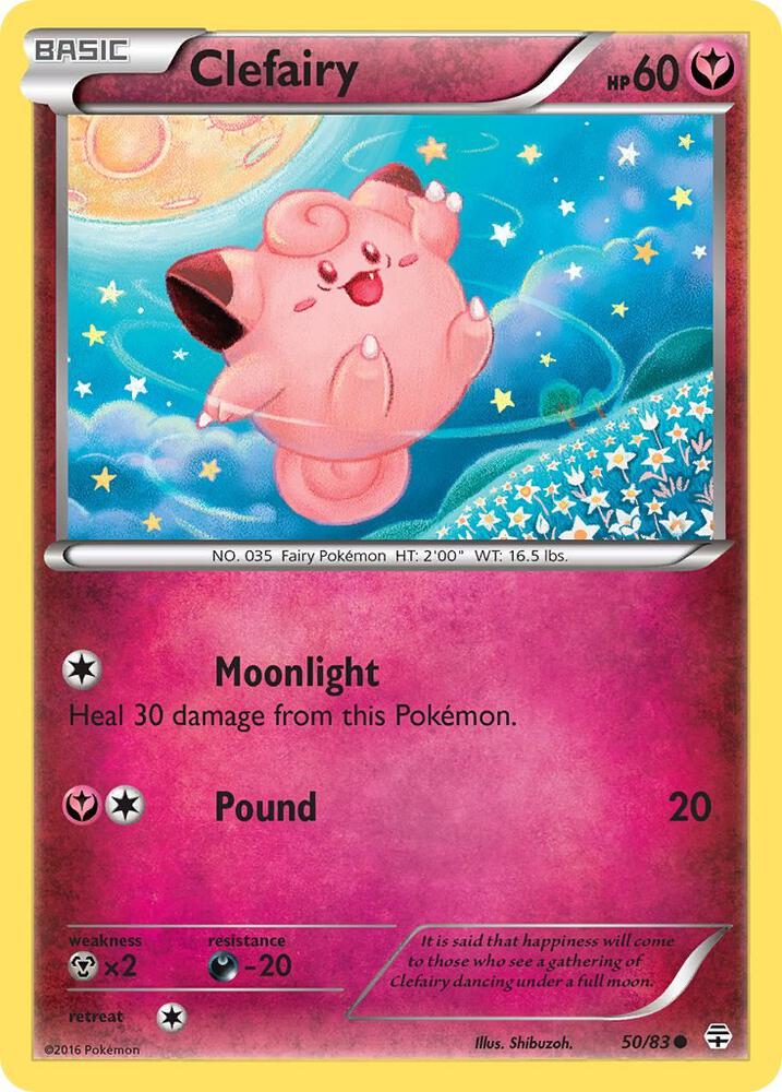 Clefairy - #50/83