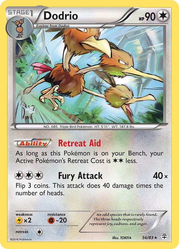 Dodrio - #56/83