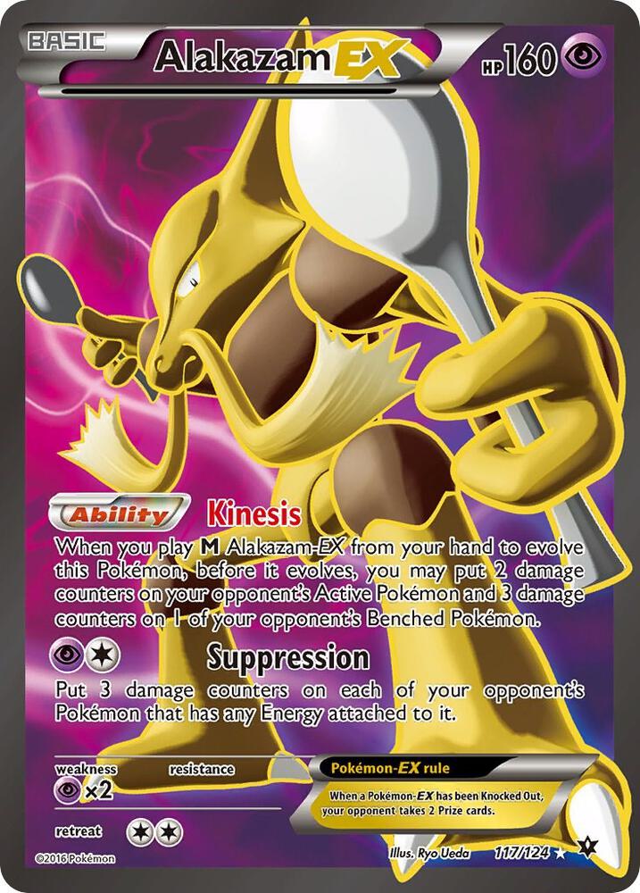 Alakazam EX (Full Art) #117/124