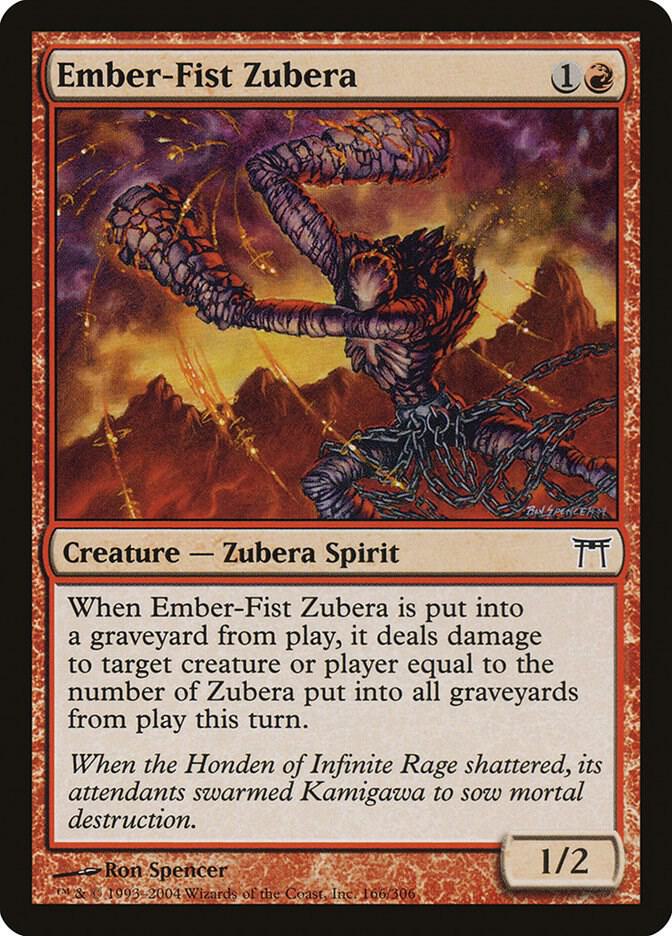 Ember-Fist Zubera - #166
