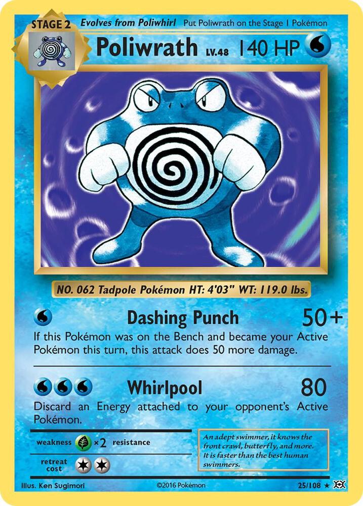 Poliwrath - #25/108