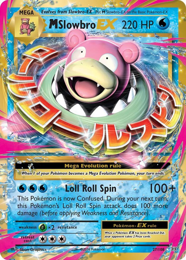 M Slowbro EX - #27/108