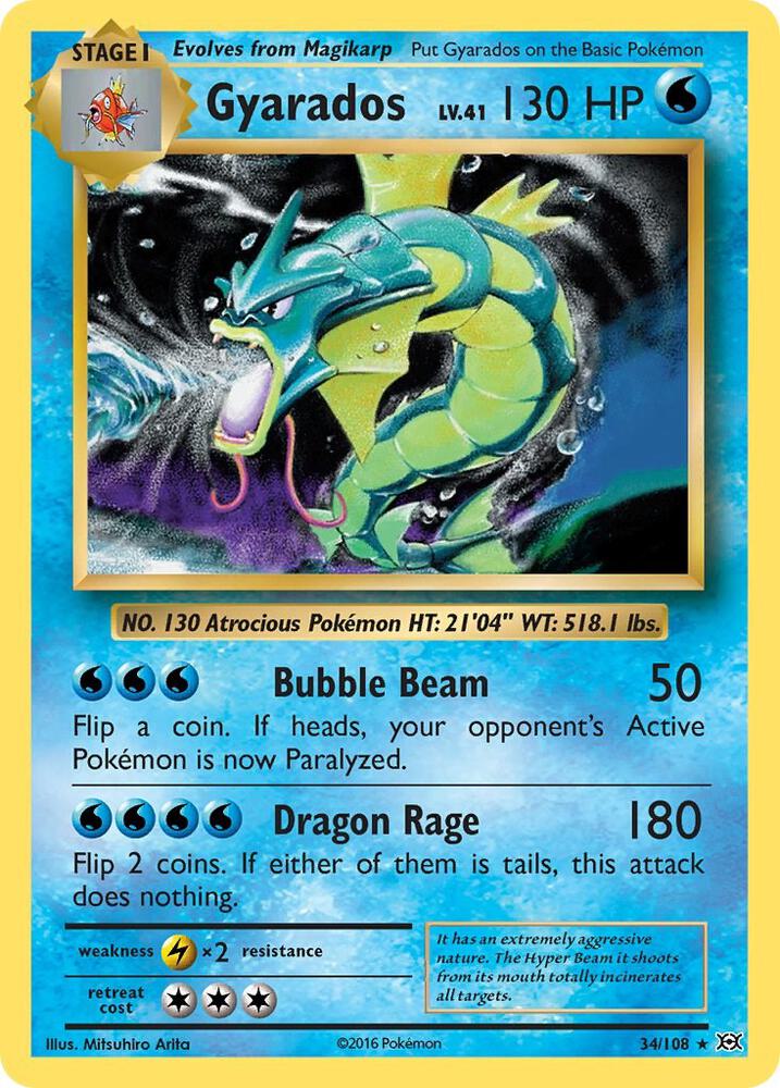Gyarados - #34/108