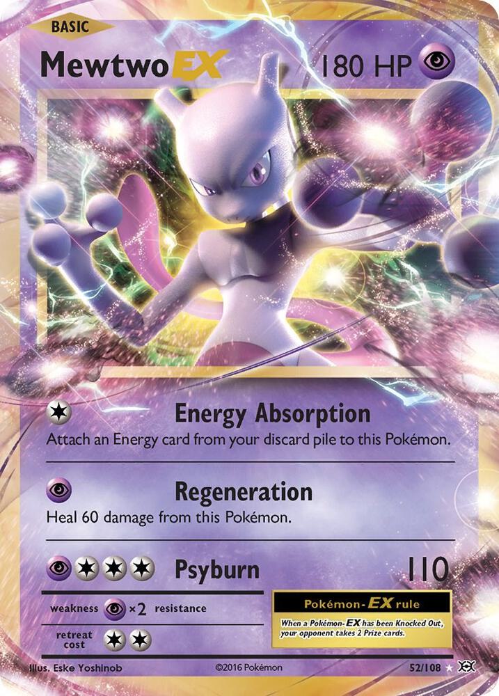 Mewtwo EX - #52/108