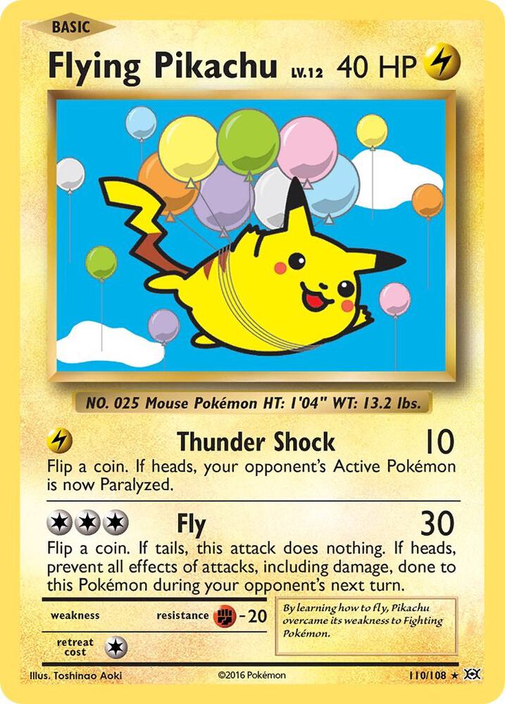 Flying Pikachu - #110/108