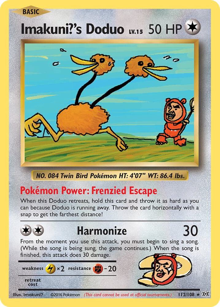 Imakuni?'s Doduo - #112/108