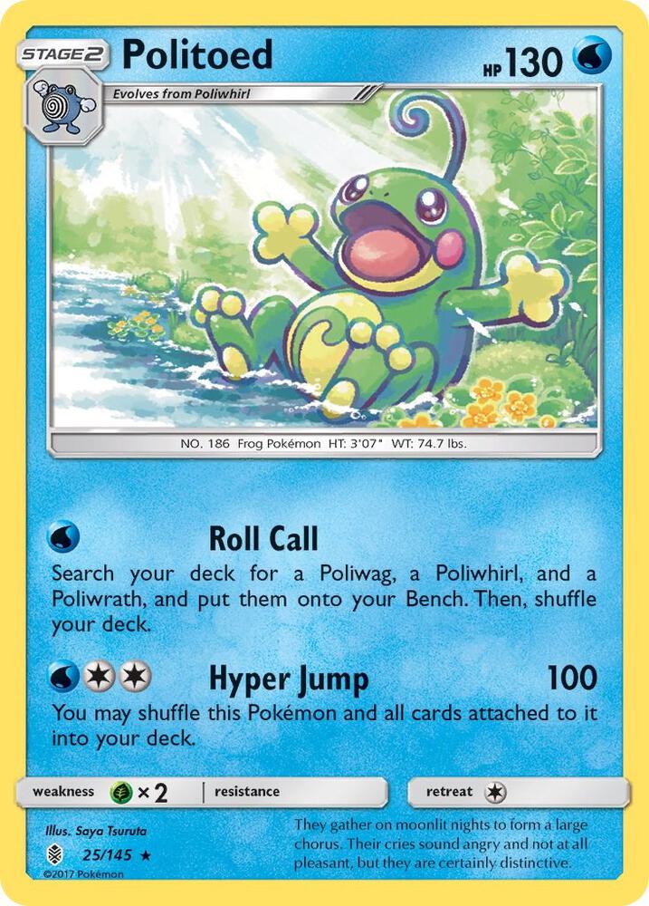 Politoed - #25/145