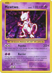 Mewtwo - 51/108 (Cracked Ice Holo) - #051/108