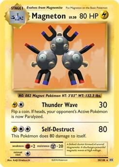 Magneton - 38/108 (XY Evolutions) - #038/108