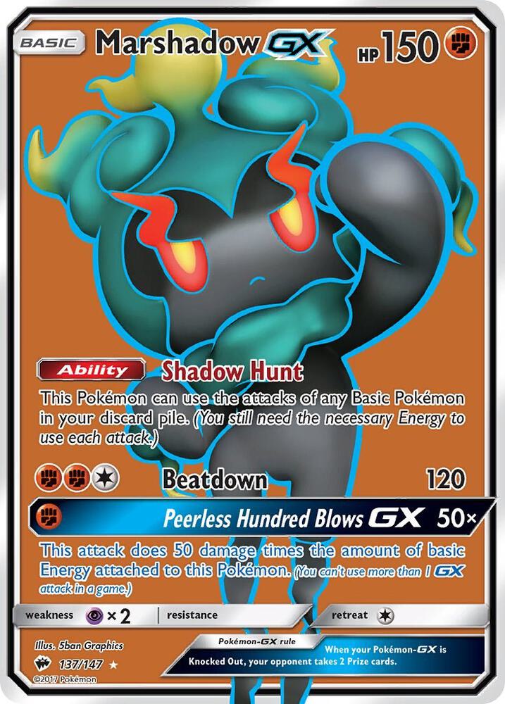 Marshadow GX (Full Art) - #137/147