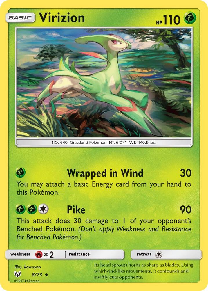 Virizion - #8/73