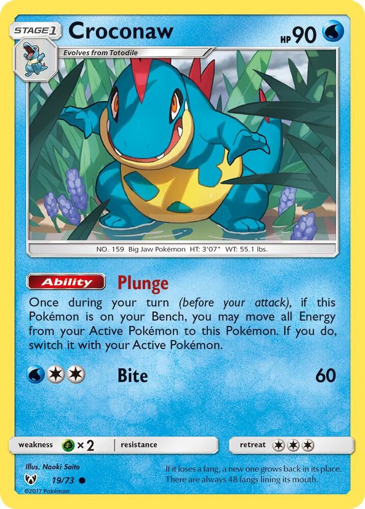 Croconaw - #19/73