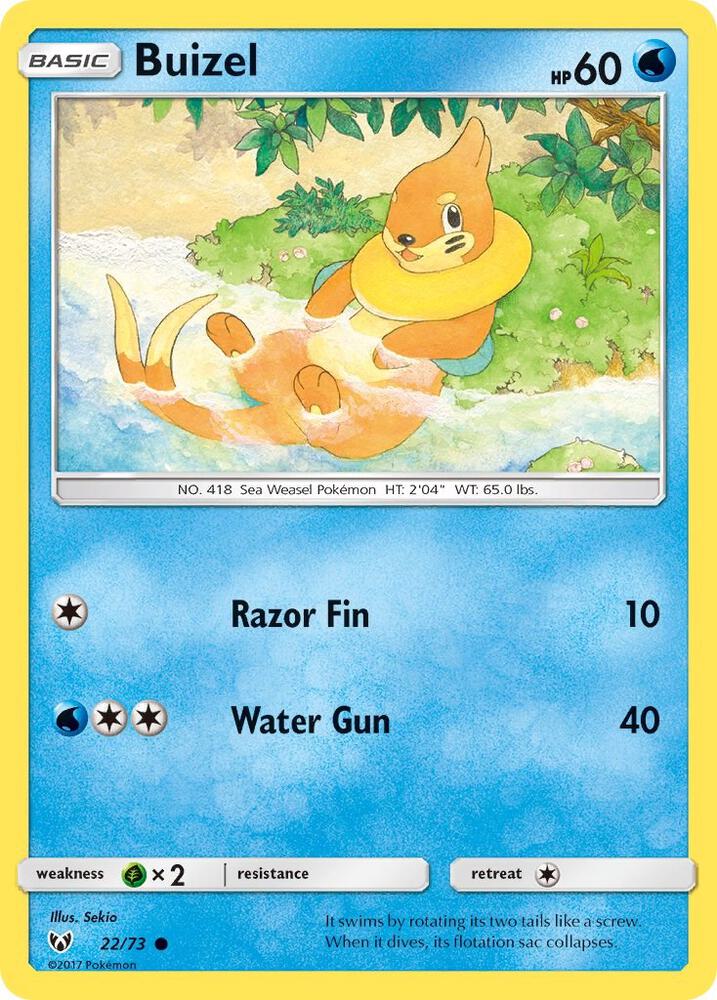 Buizel - #22/73