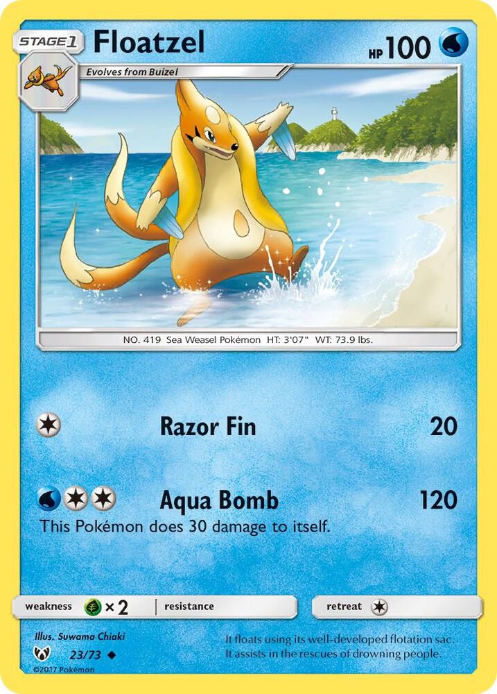Floatzel - #23/73