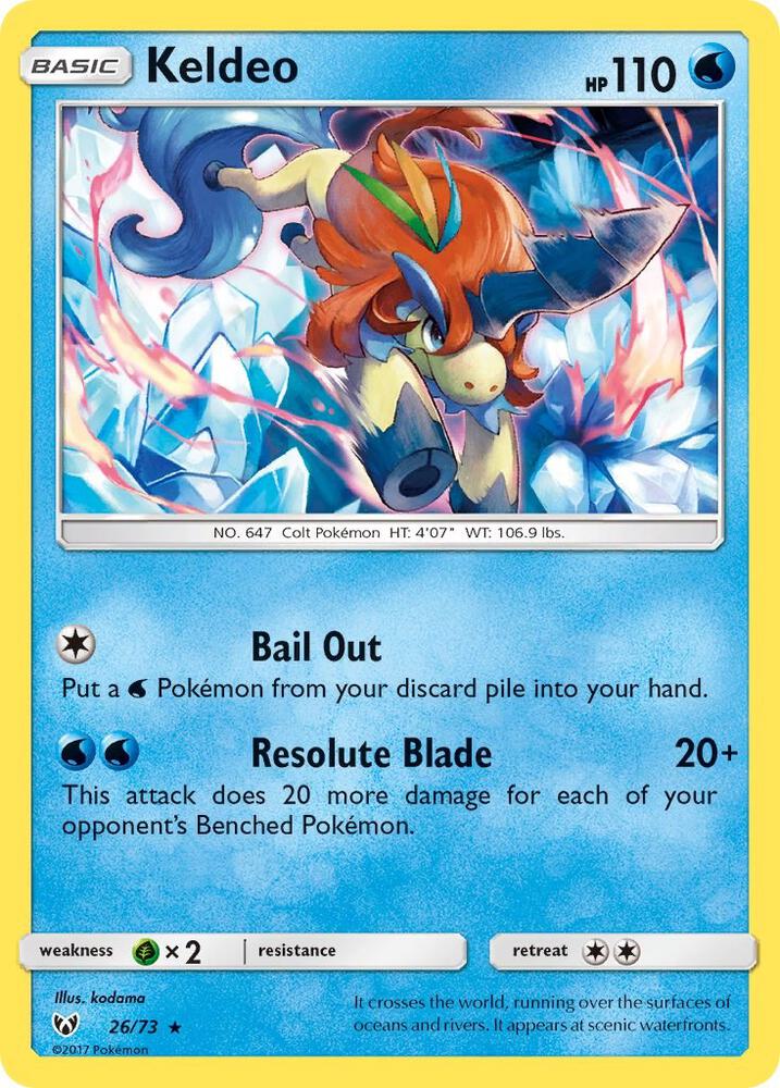 Keldeo - #26/73