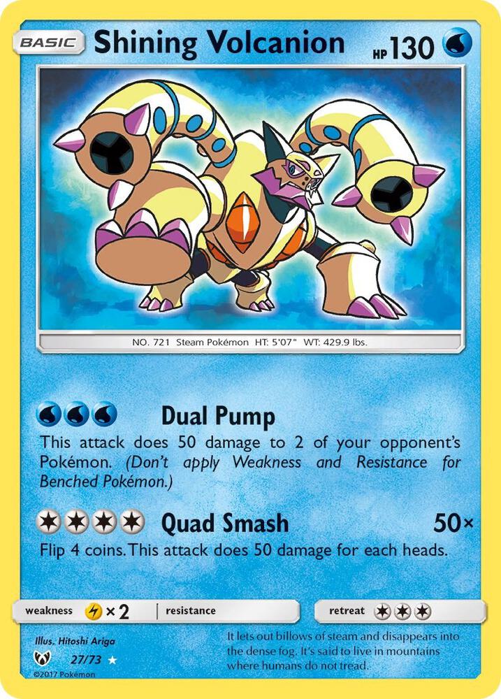 Shining Volcanion - #27/73