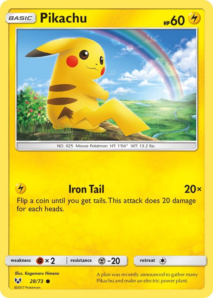 Pikachu - #28/73