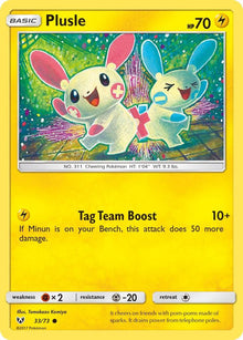 Plusle - #33/73