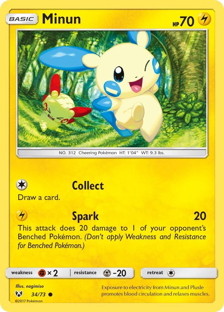 Minun - #34/73