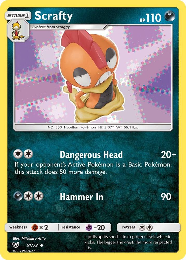 Scrafty - #51/73