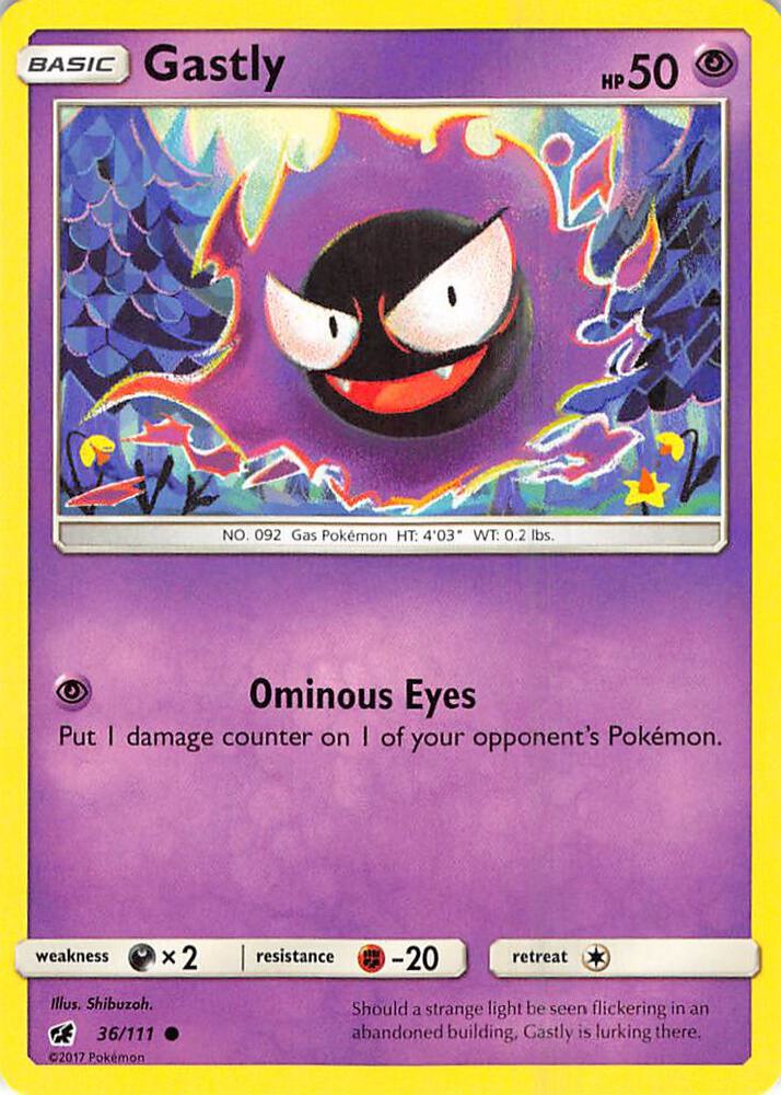 Gastly - #36/111