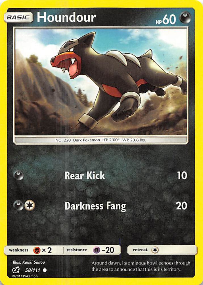 Houndour - #58/111